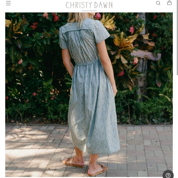 NWOT Christy Dawn the Dawn dress, Vert Tulip, Size S - Picture 2 of 9